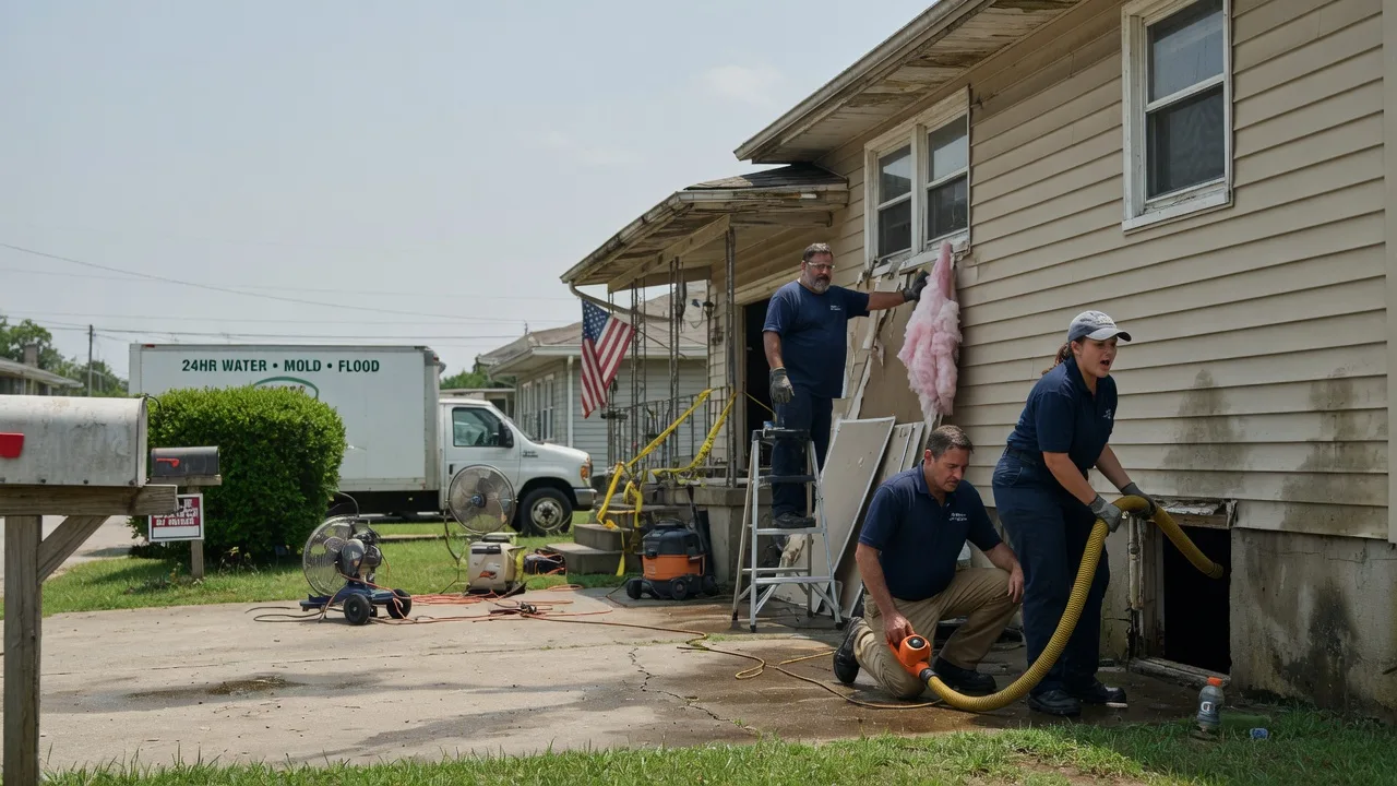 Water Damage Repair in Sperry, OK near me